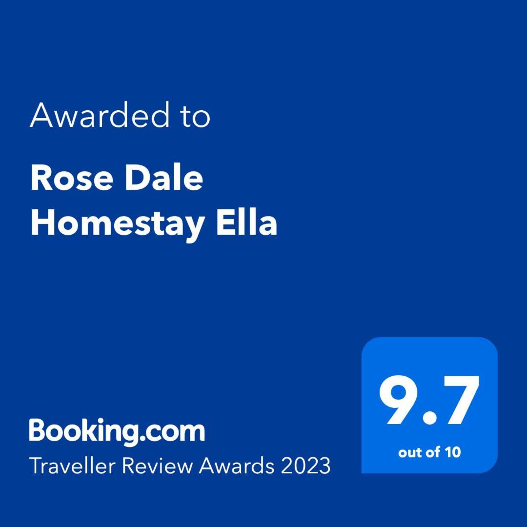 Rose Dale Homestay Ella Exterior foto